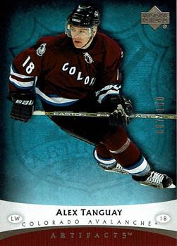 2005-06 Upper Deck Artifacts - Pewter #28 Alex Tanguay Front
