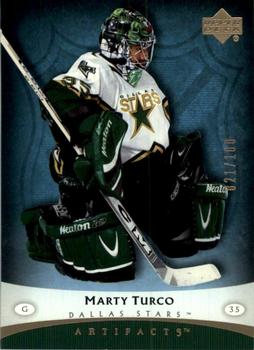 2005-06 Upper Deck Artifacts - Pewter #35 Marty Turco Front