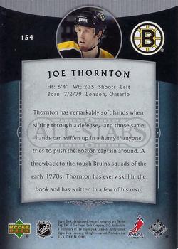 2005-06 Upper Deck Artifacts - Pewter #154 Joe Thornton Back