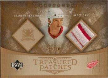 2005-06 Upper Deck Artifacts - Treasured Patches #TP-BS Brendan Shanahan Front