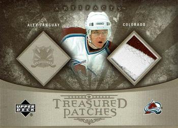 2005-06 Upper Deck Artifacts - Treasured Patches Pewter #TP-AT Alex Tanguay Front