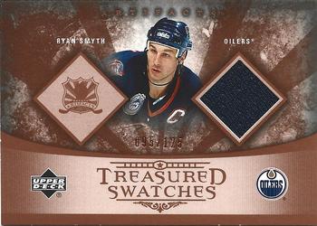2005-06 Upper Deck Artifacts - Treasured Swatches Copper #TS-RS Ryan Smyth Front