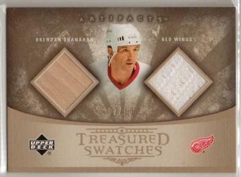 2005-06 Upper Deck Artifacts - Treasured Swatches Dual Pewter #TSD-BS Brendan Shanahan Front