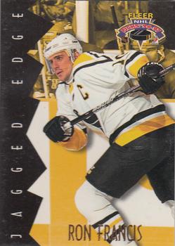 1996-97 Fleer NHL Picks - Jagged Edge #16 Ron Francis Front
