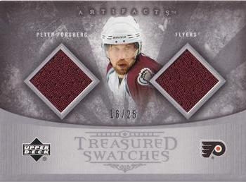 2005-06 Upper Deck Artifacts - Treasured Swatches Dual Silver #TSD-PF Peter Forsberg Front