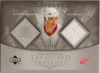 2005-06 Upper Deck Artifacts - Treasured Swatches Silver #TS-BS Brendan Shanahan Front