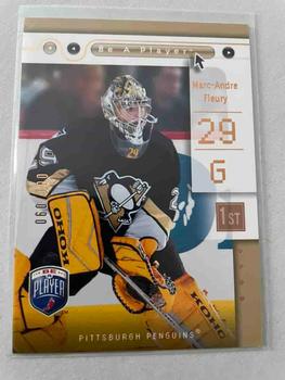 2005-06 Upper Deck Be a Player - First Period #70 Marc-Andre Fleury Front