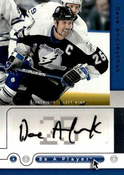 2005-06 Upper Deck Be a Player - Signatures #AN Dave Andreychuk Front