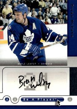 2005-06 Upper Deck Be a Player - Signatures #BY Bryan McCabe Front