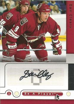 2005-06 Upper Deck Be a Player - Signatures #DC Daniel Cleary Front
