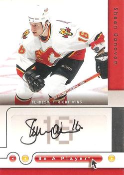 2005-06 Upper Deck Be a Player - Signatures #DO Shean Donovan Front