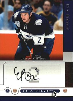 2005-06 Upper Deck Be a Player - Signatures #EB Eric Brewer Front