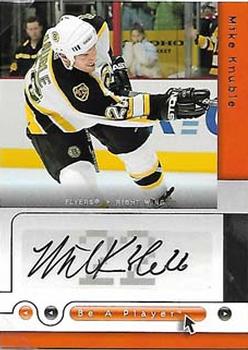 2005-06 Upper Deck Be a Player - Signatures #ME Mike Knuble Front