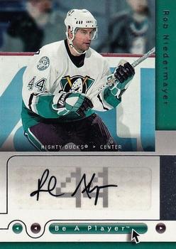 2005-06 Upper Deck Be a Player - Signatures #NI Rob Niedermayer Front