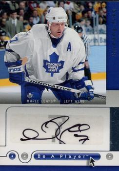 2005-06 Upper Deck Be a Player - Signatures #RO Gary Roberts Front