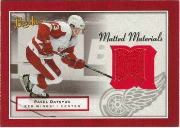 2005-06 Upper Deck Beehive - Matted Materials #MM-PD Pavel Datsyuk Front