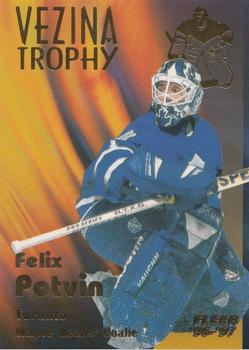 1996-97 Fleer - Vezina Trophy #7 Felix Potvin Front