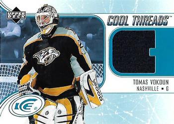 2005-06 Upper Deck Ice - Cool Threads #CT-VO Tomas Vokoun Front