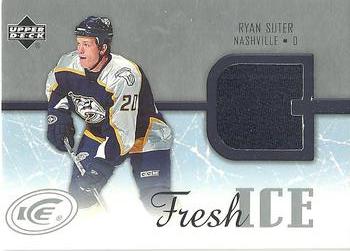 2005-06 Upper Deck Ice - Fresh Ice #FI-RS Ryan Suter Front