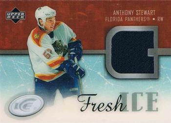 2005-06 Upper Deck Ice - Fresh Ice Glass #FI-AS Anthony Stewart Front