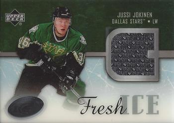 2005-06 Upper Deck Ice - Fresh Ice Glass #FI-JJ Jussi Jokinen Front