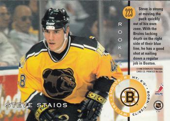 1996-97 Leaf #223 Steve Staios Back