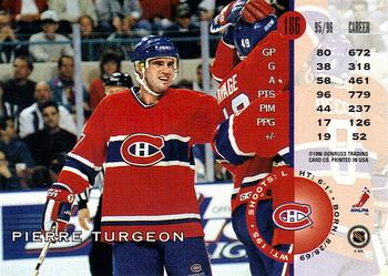 1996-97 Leaf #186 Pierre Turgeon Back
