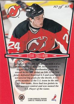 1996-97 Leaf - Gold Leaf Rookies #10 Steve Sullivan Back