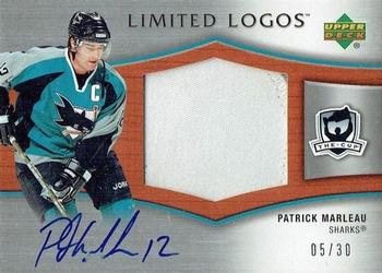 2005-06 Upper Deck The Cup - Limited Logos #LL-PM Patrick Marleau Front