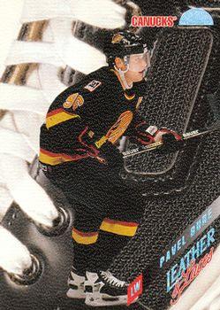 1996-97 Leaf - Leather & Laces #9 Pavel Bure Front