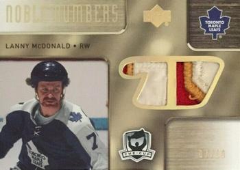 2005-06 Upper Deck The Cup - Noble Numbers Dual #DNN-MS Lanny McDonald / Darryl Sittler Front
