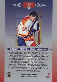 1996-97 Leaf Limited #30 John Vanbiesbrouck Back