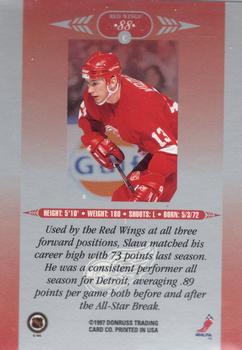 1996-97 Leaf Limited #88 Vyacheslav Kozlov Back