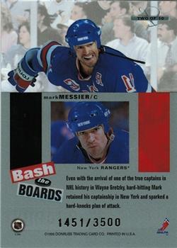 1996-97 Leaf Limited - Bash the Boards #2 Mark Messier Back