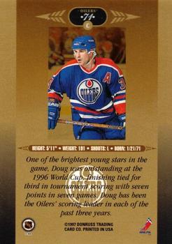 1996-97 Leaf Limited - Gold #71 Doug Weight Back