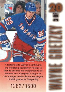 1996-97 Leaf Limited - Stubble #3 Wayne Gretzky Back