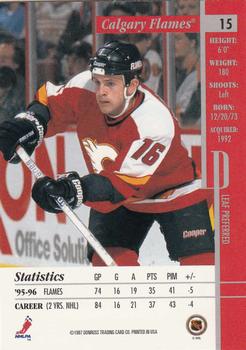 1996-97 Leaf Preferred #15 Cory Stillman Back