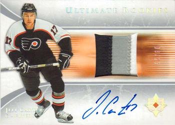 2005-06 Upper Deck Ultimate Collection - Autographed Patches #95 Jeff Carter Front