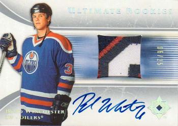 2005-06 Upper Deck Ultimate Collection - Autographed Patches #116 Brad Winchester Front