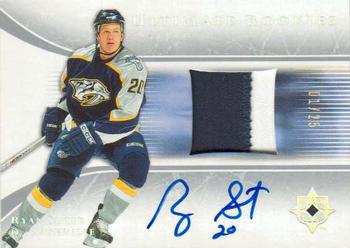 2005-06 Upper Deck Ultimate Collection - Autographed Patches #121 Ryan Suter Front