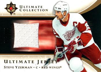 2005-06 Upper Deck Ultimate Collection - Jerseys #J-SY Steve Yzerman Front
