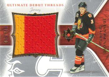 2005-06 Upper Deck Ultimate Collection - Ultimate Debut Threads Jerseys #DTJ-DP Dion Phaneuf Front