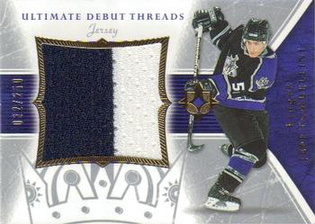 2005-06 Upper Deck Ultimate Collection - Ultimate Debut Threads Jerseys #DTJ-JT Jeff Tambellini Front
