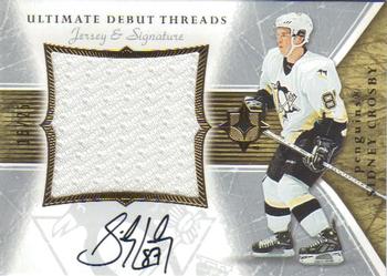 2005-06 Upper Deck Ultimate Collection - Ultimate Debut Threads Jerseys Autographs #DAJ-SC Sidney Crosby Front