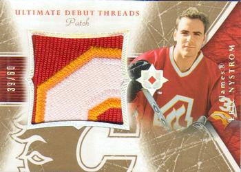 2005-06 Upper Deck Ultimate Collection - Ultimate Debut Threads Patches #DTP-EN Eric Nystrom Front