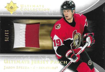 2005-06 Upper Deck Ultimate Collection - Ultimate Patches #P-SP Jason Spezza Front