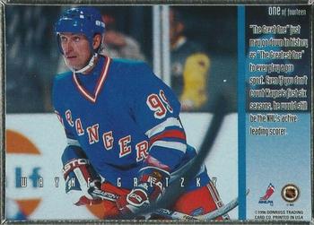 1996-97 Leaf Preferred - Vanity Plates #1 Wayne Gretzky Back