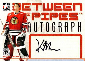 2006-07 In The Game Between The Pipes - Autograph #A-KMU Kurtis Mucha Front