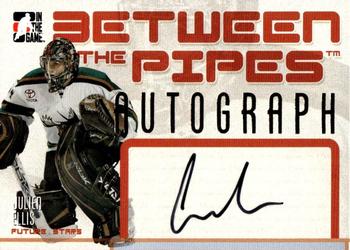 2006-07 In The Game Between The Pipes - Autograph #A-JE Julien Ellis  Front