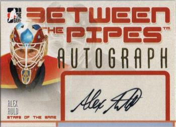 2006-07 In The Game Between The Pipes - Autograph #A-AA Alex Auld  Front